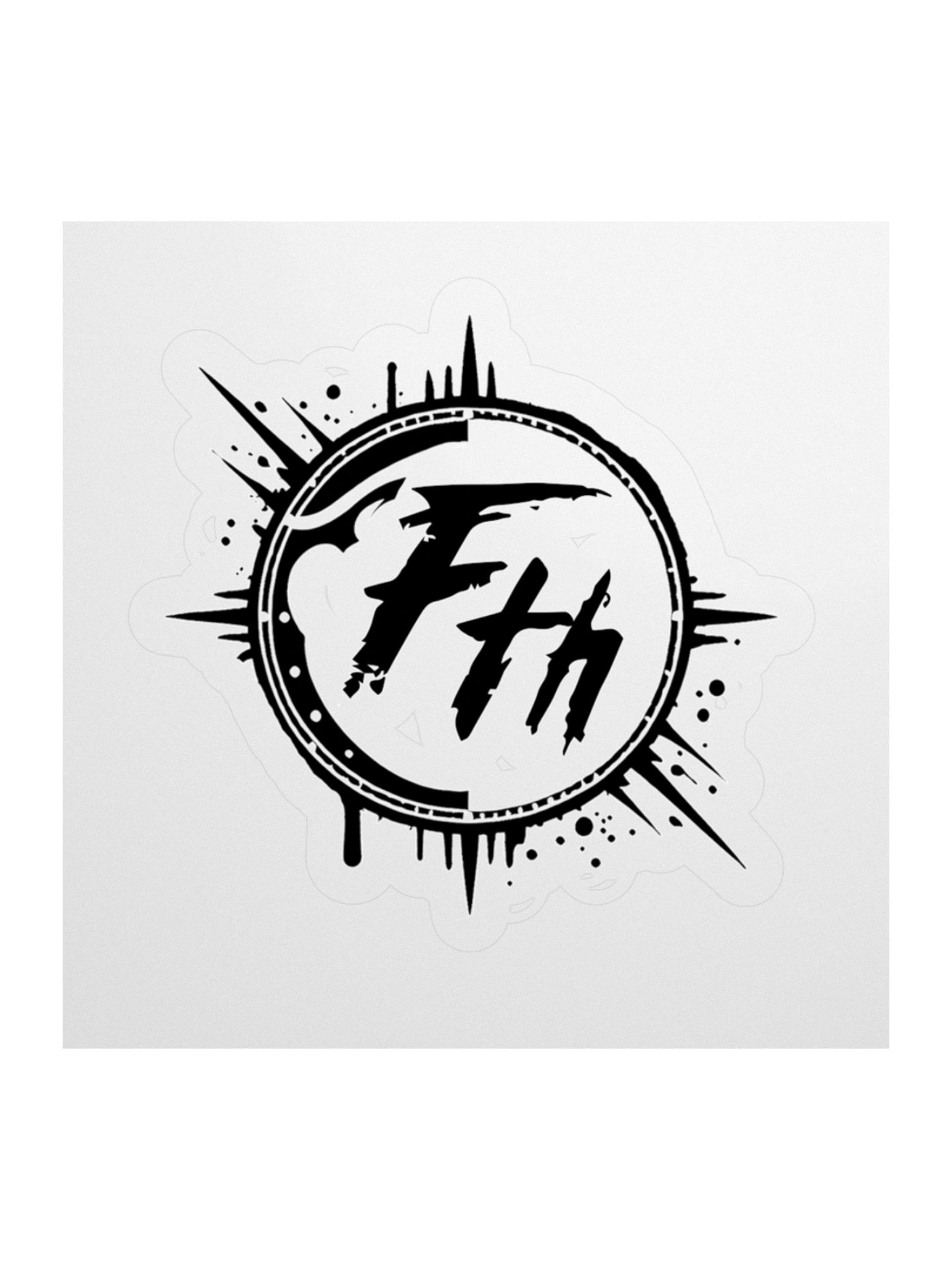 Fatefully Tragic Hero Logo Sticker product image (2)