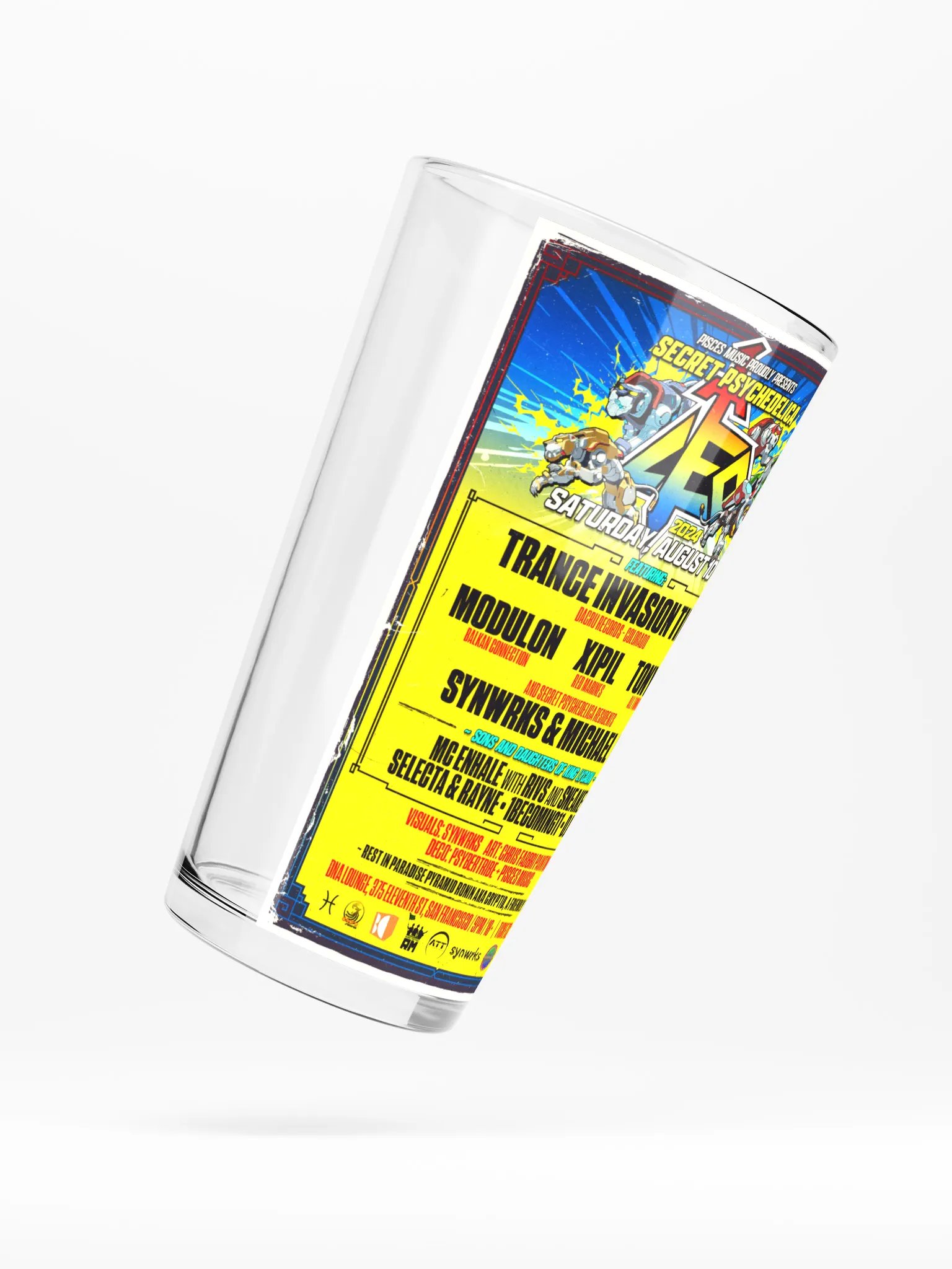 Leo 2024 Shaker Pint Glass product image (2)