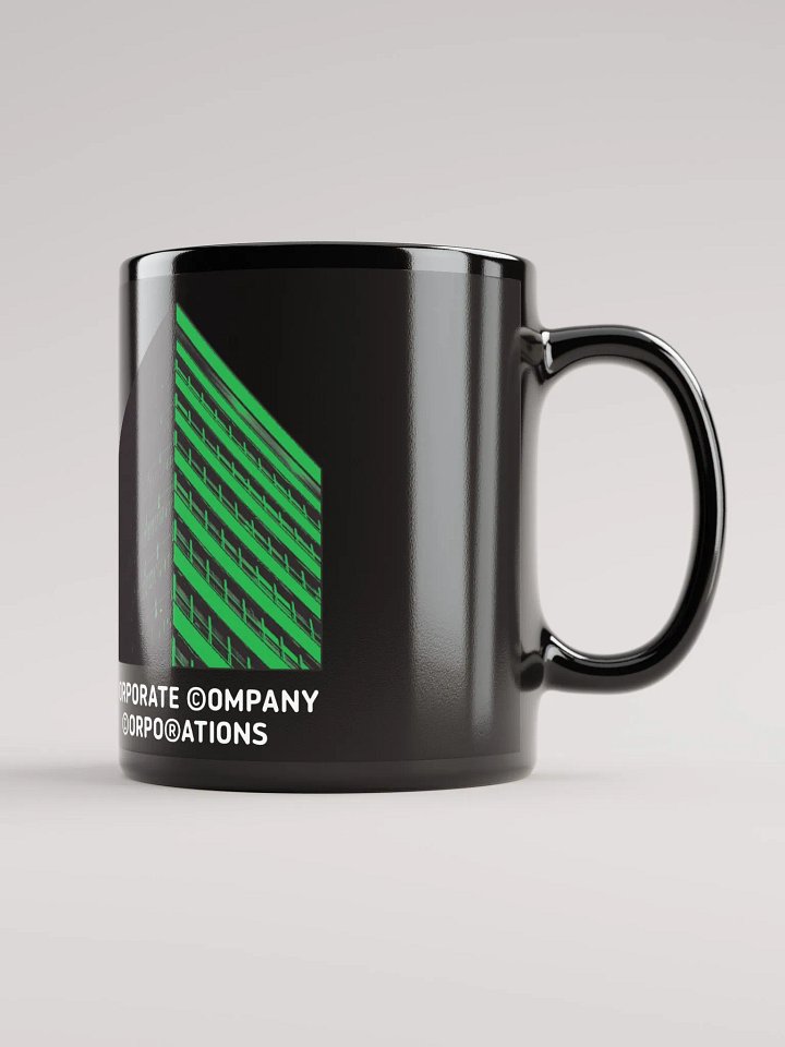 Corporate Company Corporations - Black Glossy Mug product image (2)