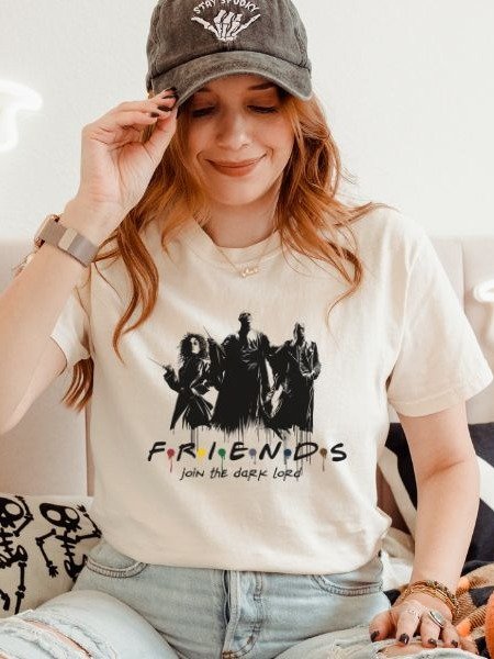 Friends Dark Lord Parody Funny Retro Fall Shirt product image (6)