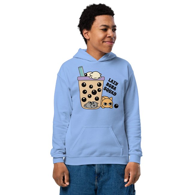Foodie Cats Unisex Youth Hoodies