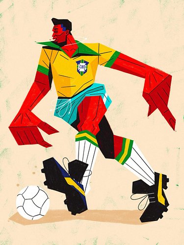 UK-based illustrator @daleedwinmurray is back with an ongoing personal series of illustrated sports icons, distilling some of...