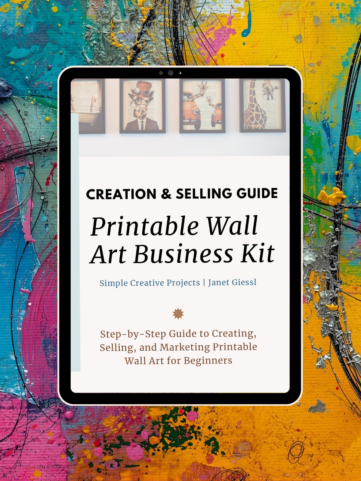 Printable Wall Art Business Kit - MRR and PLR product image (2)