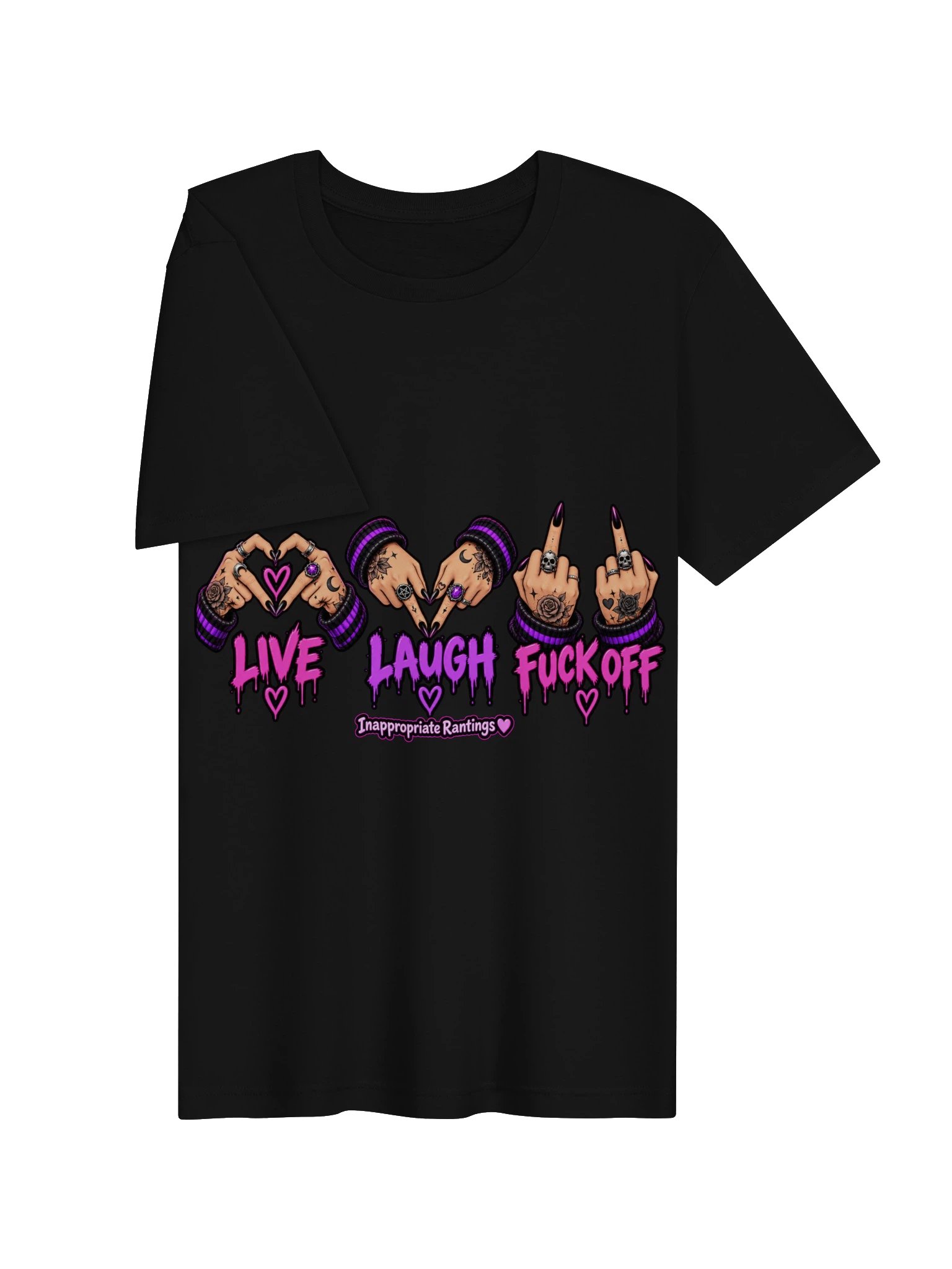 Live, Laugh, Fuck Off Tee product image (7)