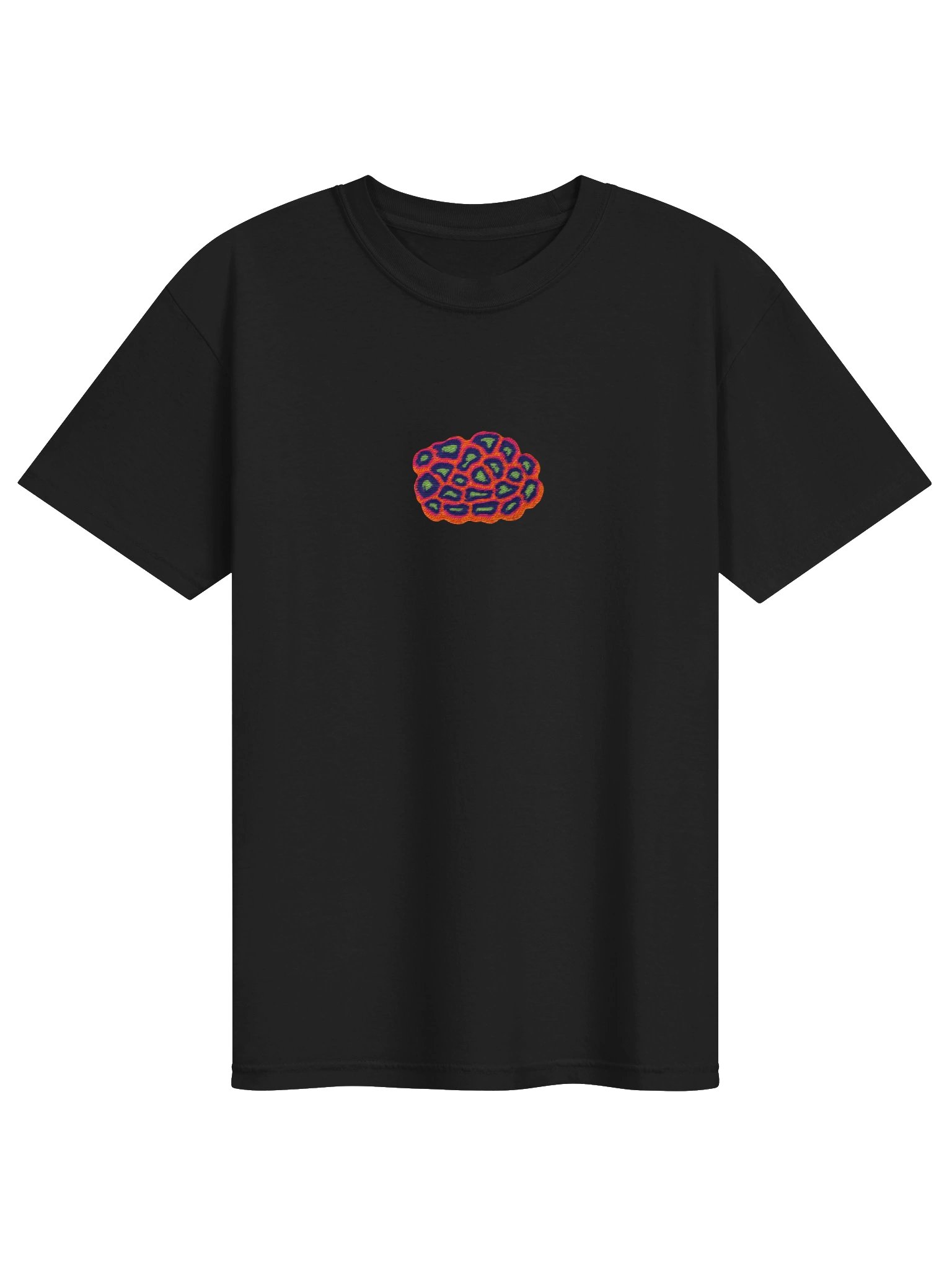 Dragon Soul Favia Coral Embroidered Shirt | Reef Aquarium Coral Embroidery Tee | Saltwater Reef Tank Apparel product image (5)