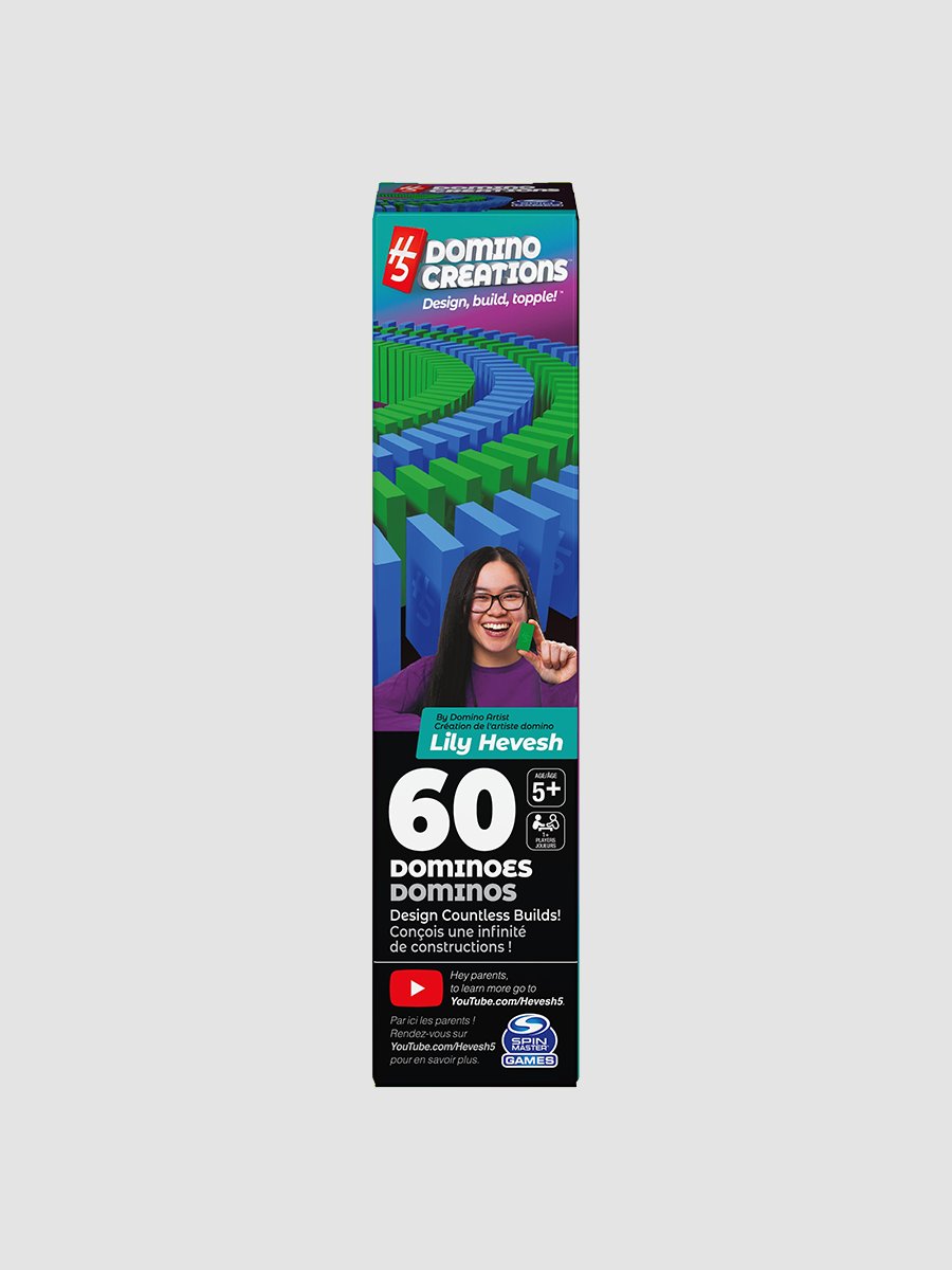 60-Piece H5 Domino Creations Pack (Neon Blue & Green) product image (1)