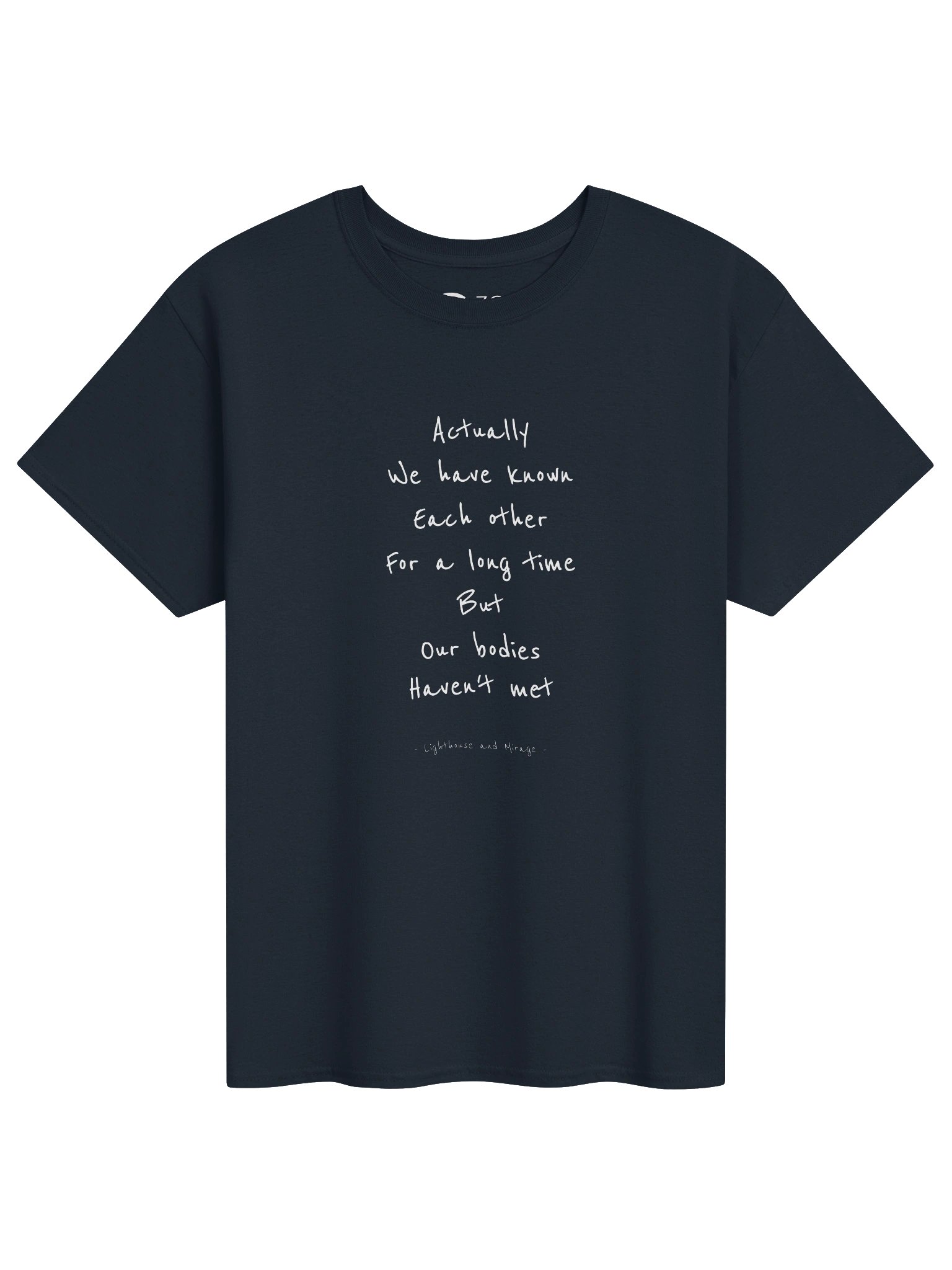 Lighthouse and Mirage Poetry Collection Prologue T-Shirt product image (1)