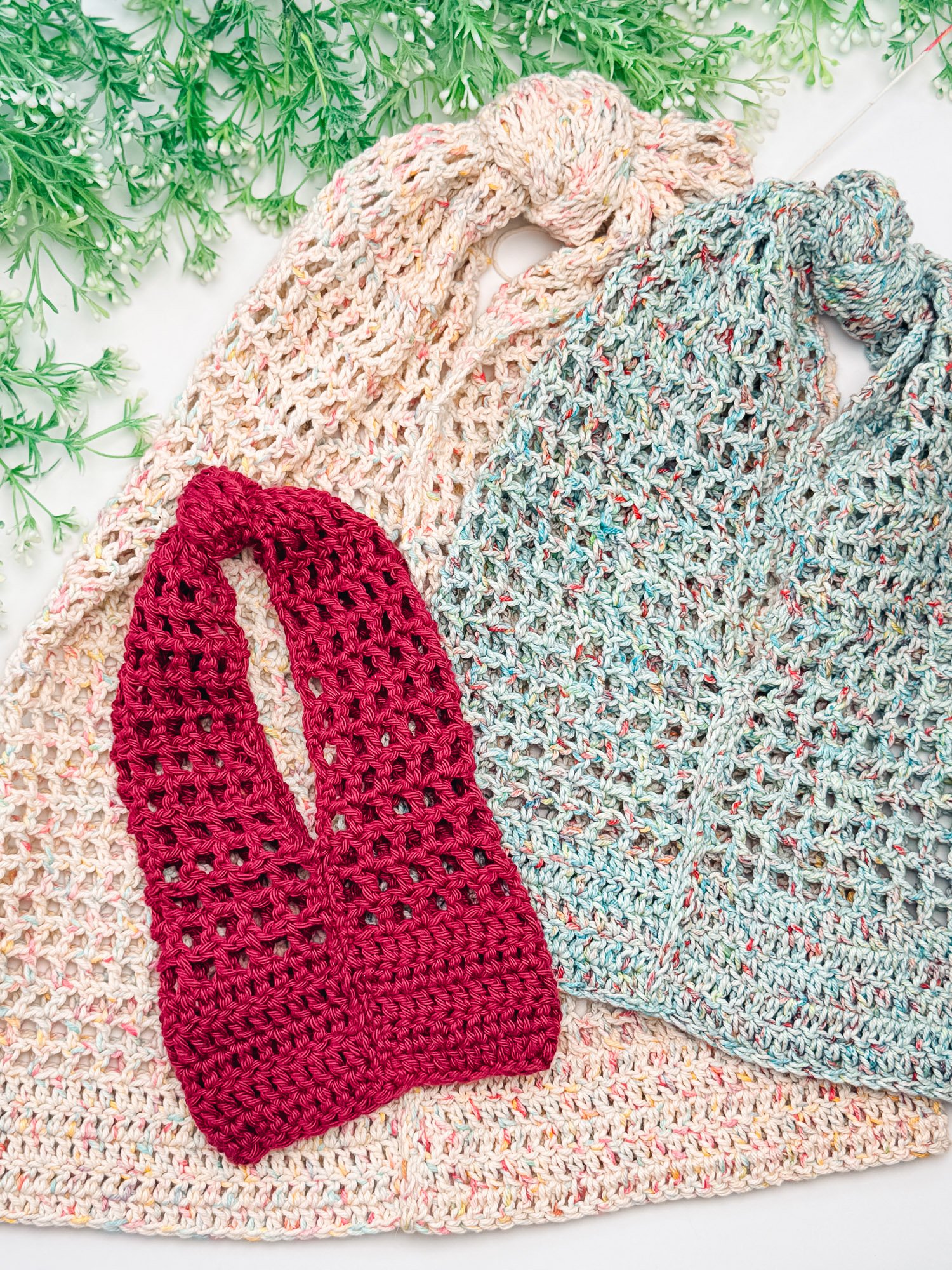 Knotted Mesh Crochet Bag Pattern product image (4)