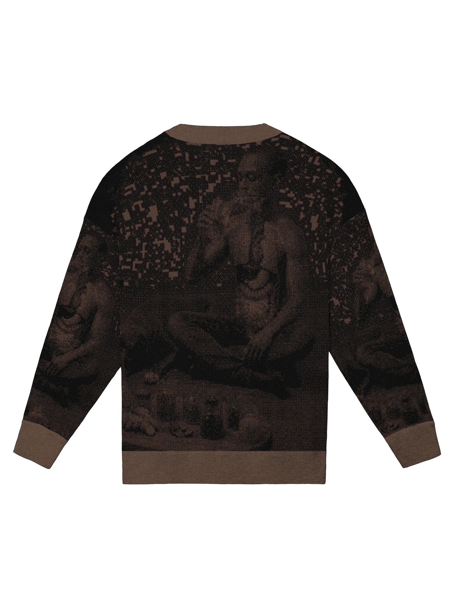 Relax Fit Crew Neck Sweater Mockup product image (7)