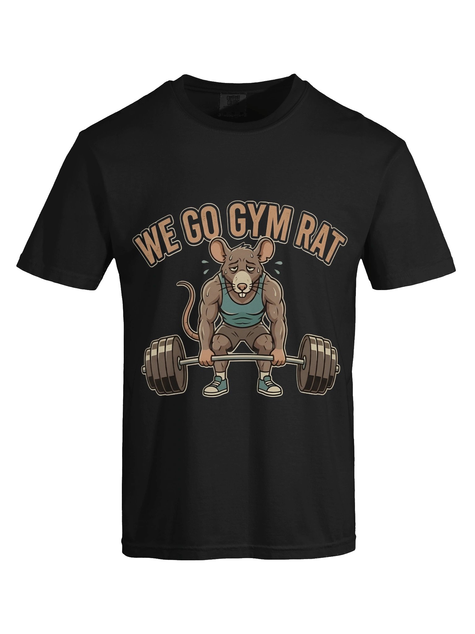 We Go Gym Rat Tee — Funny Gym Meme T-Shirt product image (1)