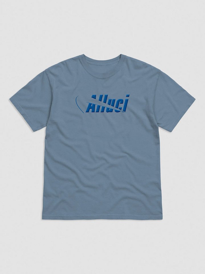 Alluci N1K3 C1TY Blue Embroidered Tee product image (1)