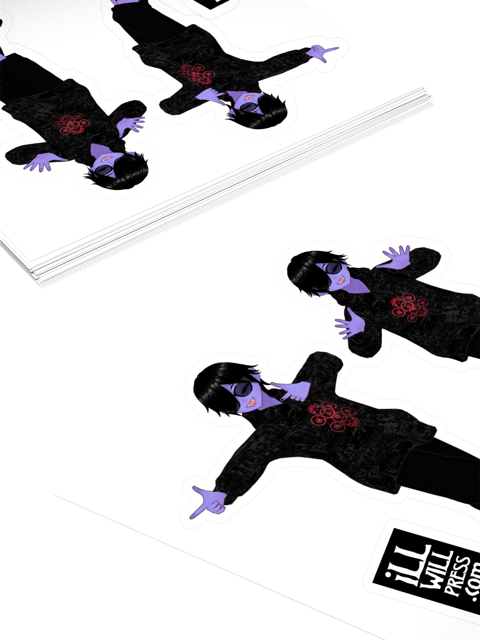 Steve the Vampire Sticker Sheet #4 product image (4)
