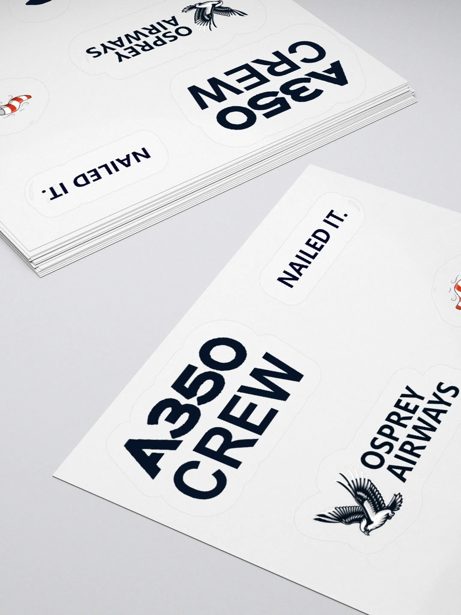 A350 Crew Sticker Set product image (11)
