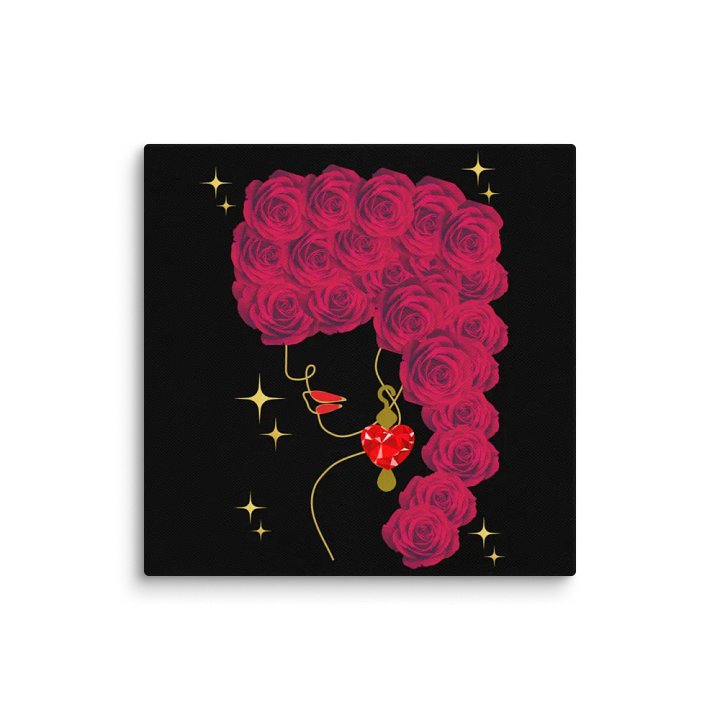 Rose Adorned Stylized Canvas Art product image (5)