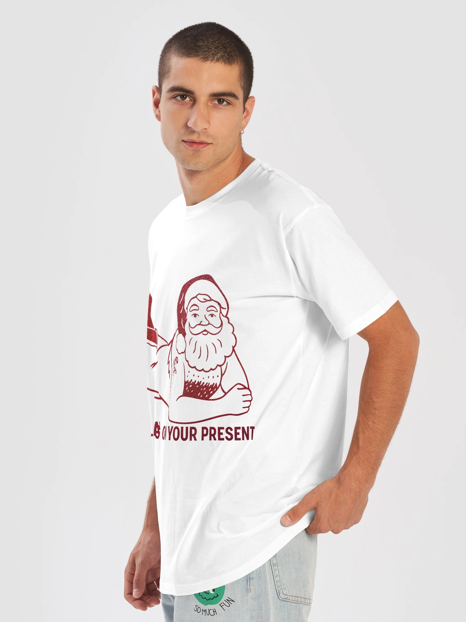 I'm Laying On Your Present Tee product image (7)