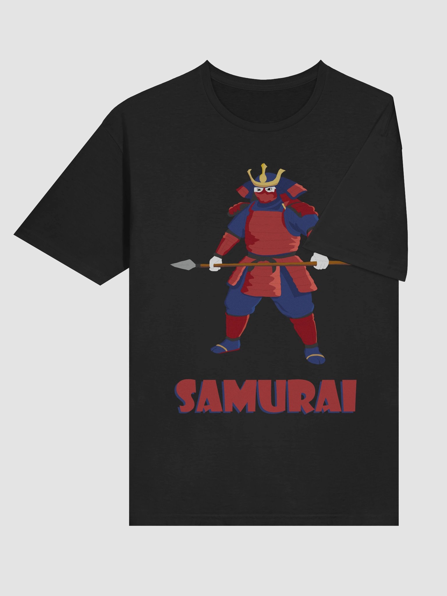 Samurai Wojak Funkmation Cartoon Colorful Style Tee product image (6)