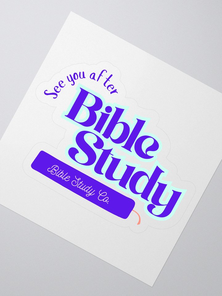 Bible Study Co. Sticker product image (5)