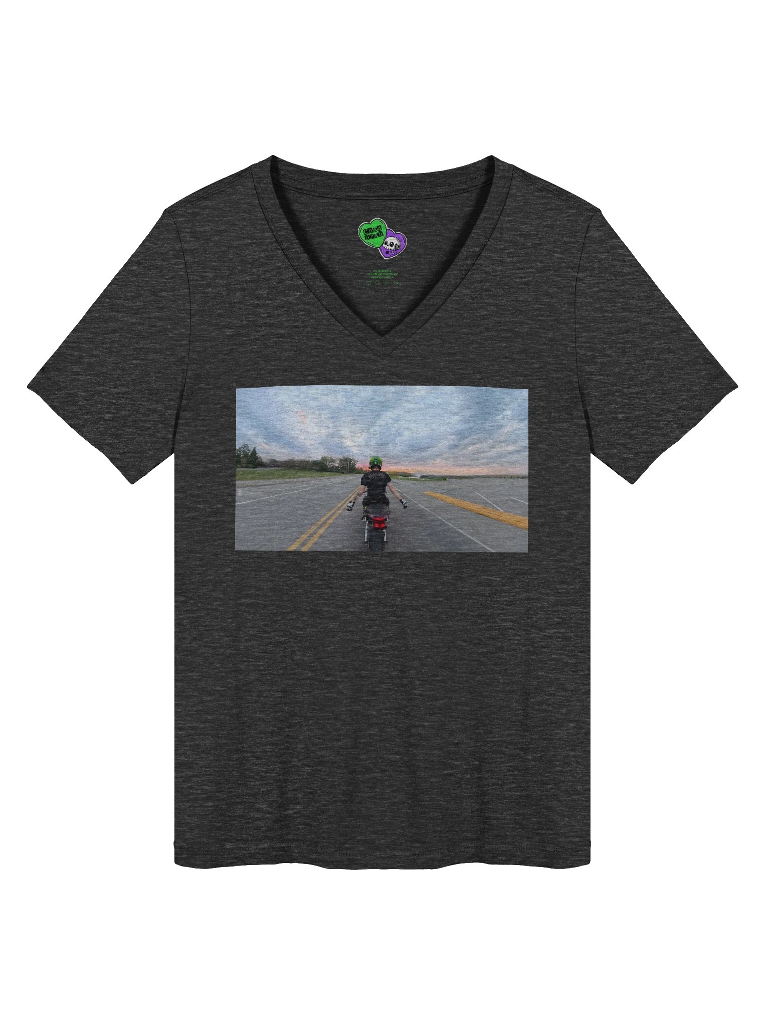 Look Ma No Hands Ladies V-Neck product image (1)