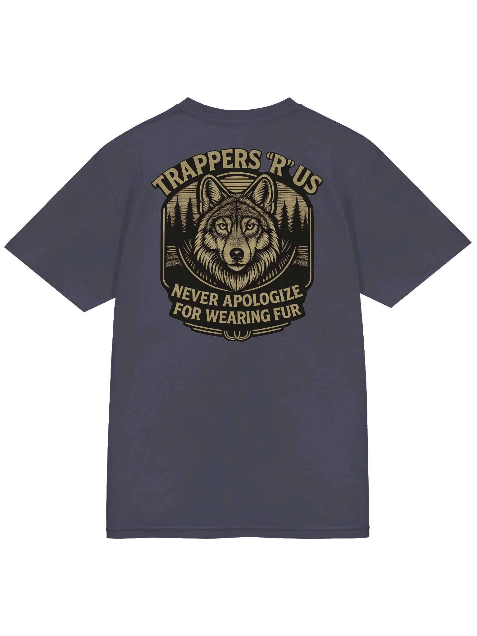 Never Apologize Wolfe Tee - Dark product image (28)