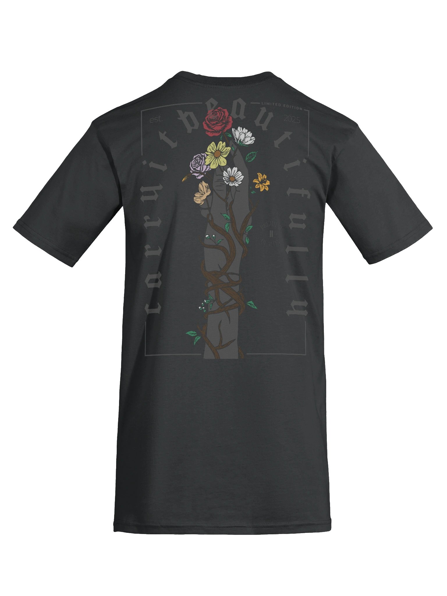 Hollow 'Limited Edition' Flowers Tee | Collection II product image (9)