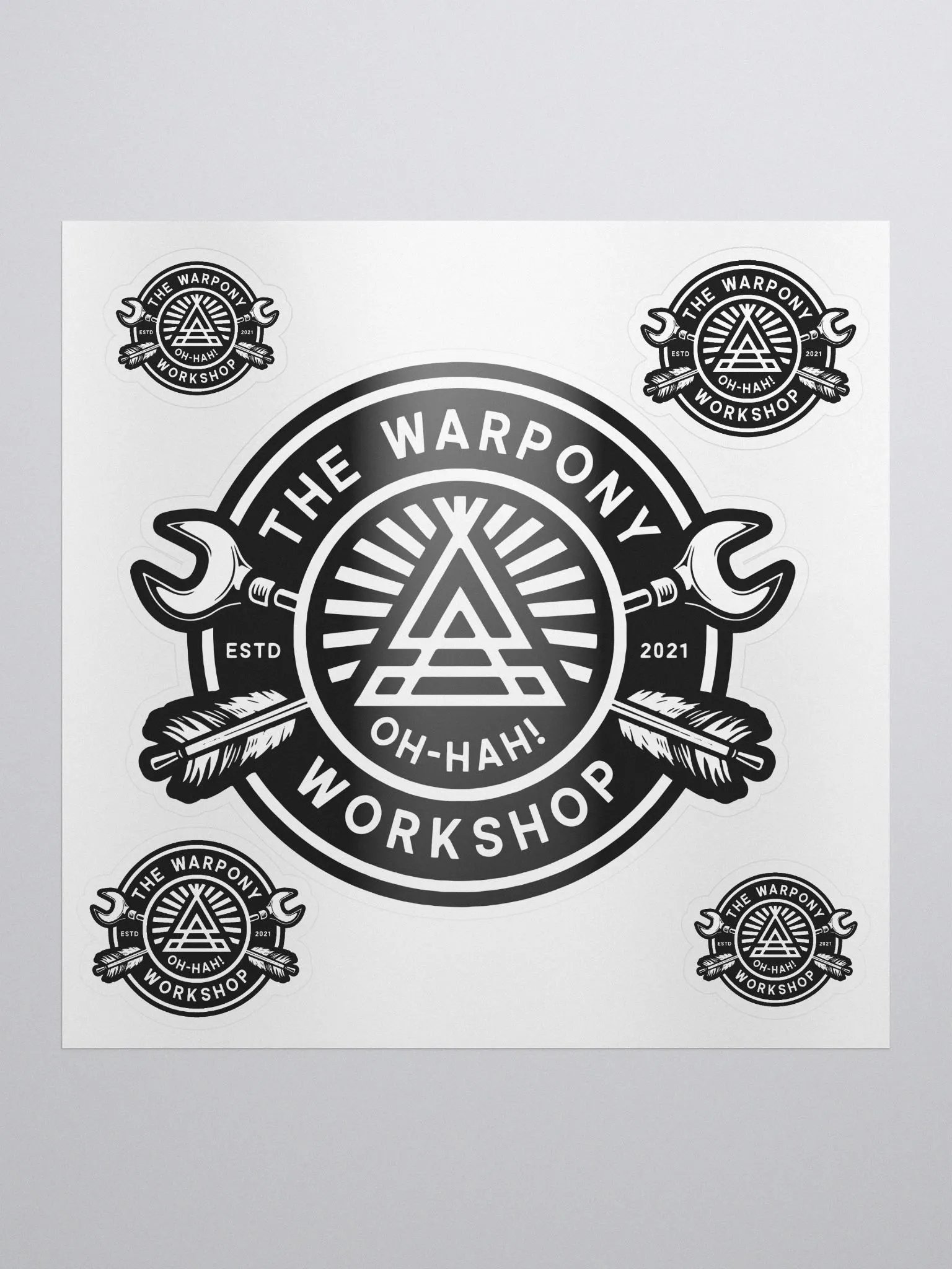 Warpony sticker sheet product image (1)