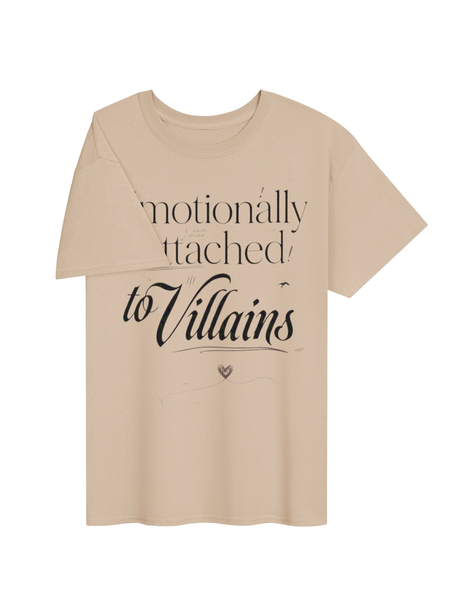 Emotionally Attached To Villains Premium Comfort Tee - Dark Academia Edition product image (3)