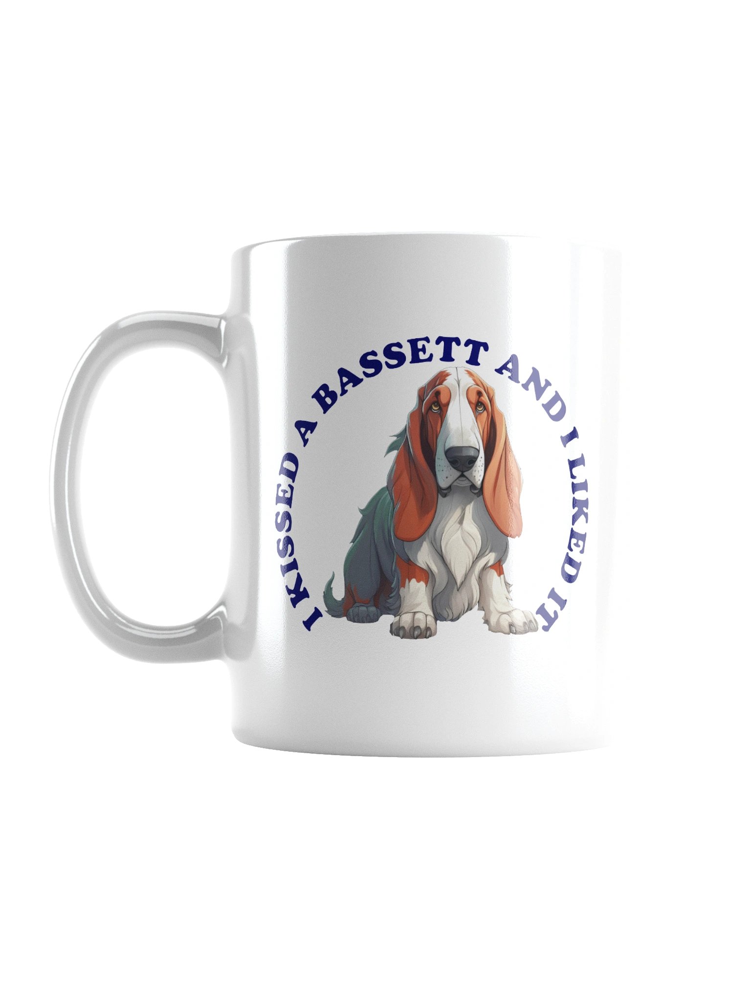 I Kissed a Bassett, Mug product image (3)