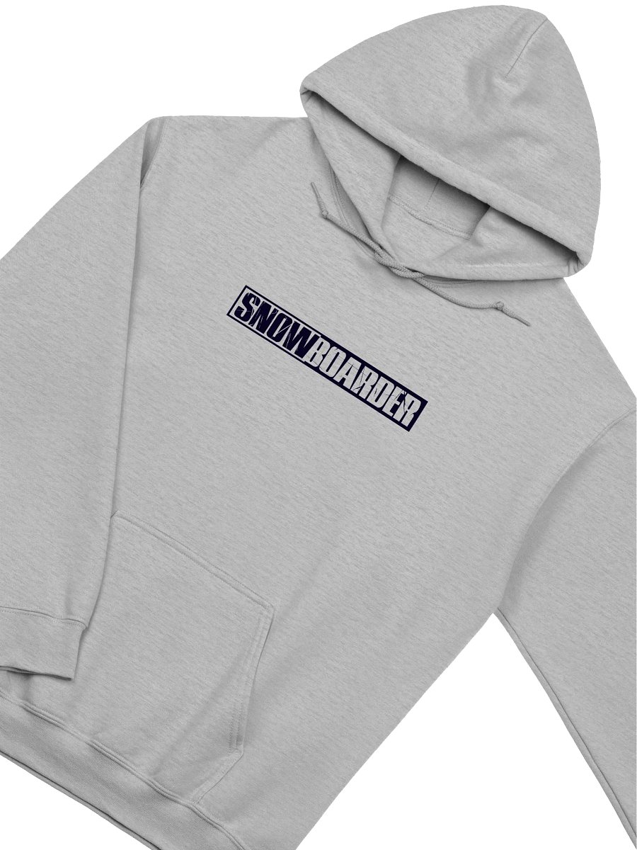 Snowboarder Lockup Logo | Hoodie (Light) product image (5)