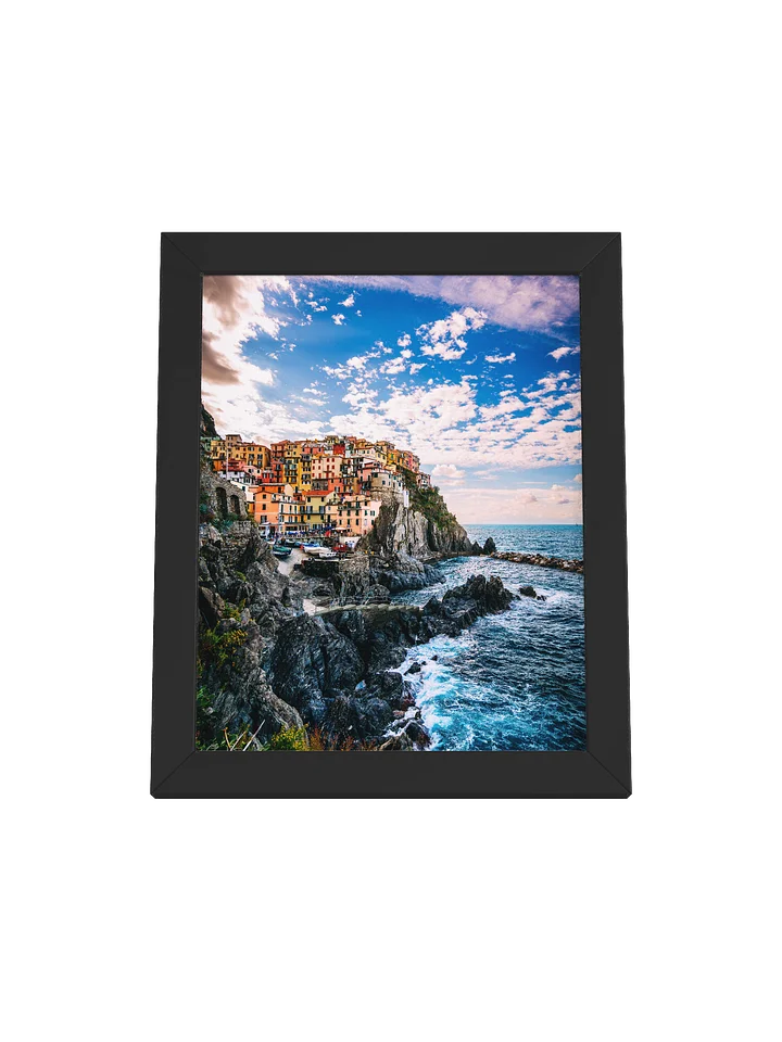 The Heart of Manarola, Cinque Terre, Italy Framed Matte Poster product image (1)