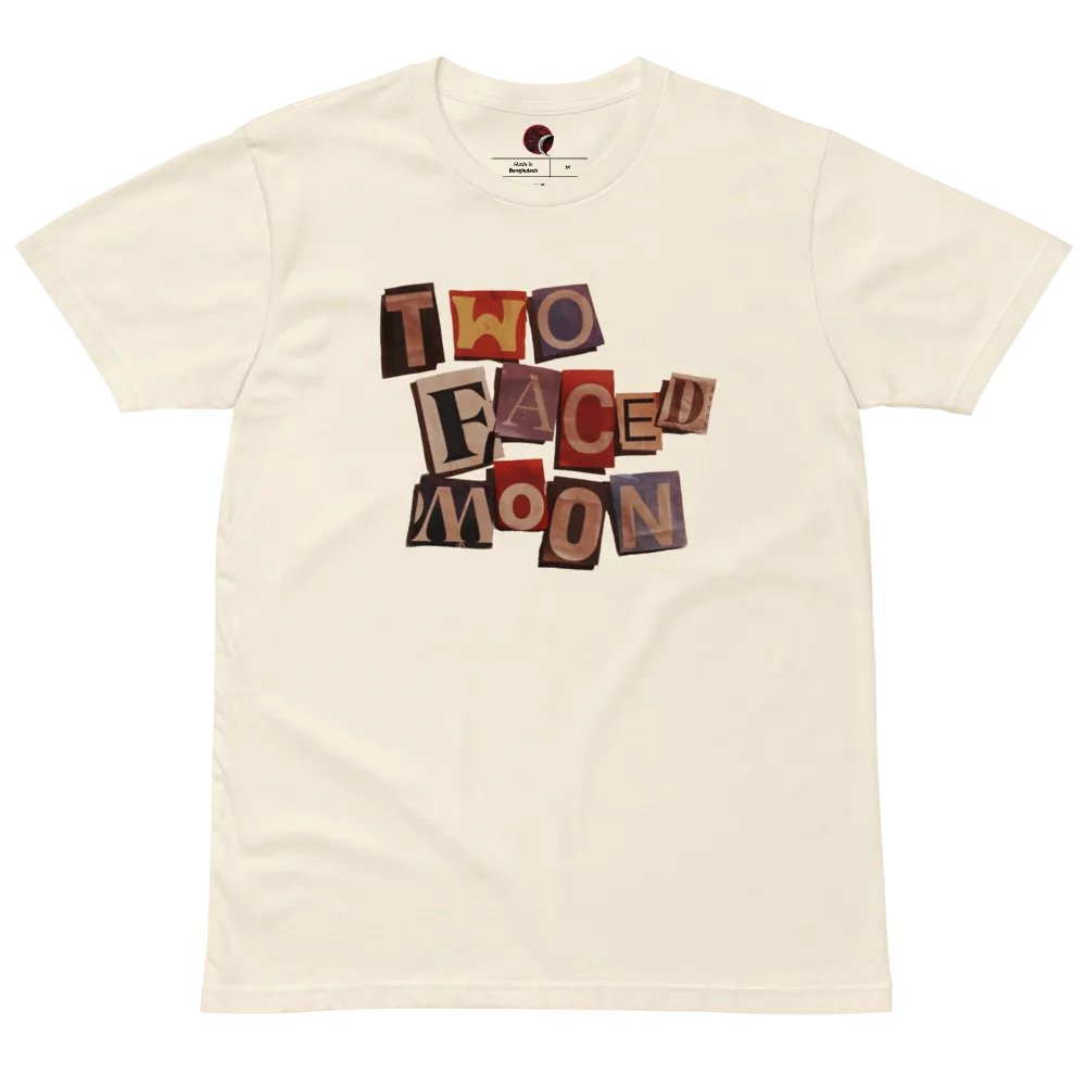 Two Faced Moon Vintage Design Tee product image (2)