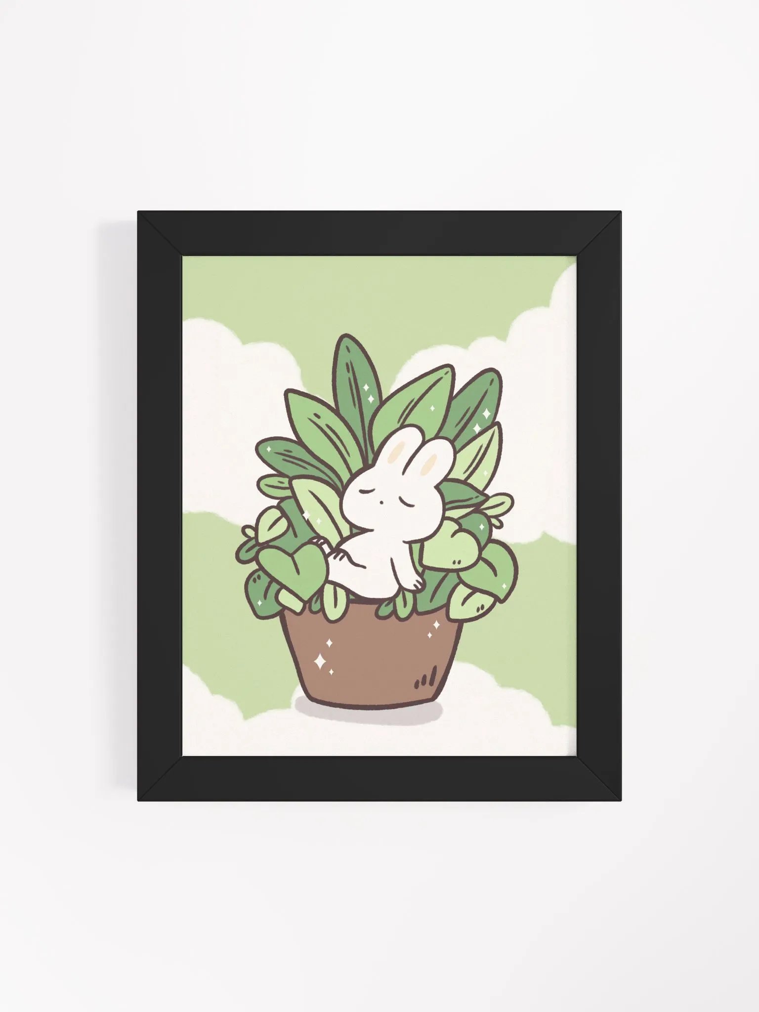 Cozy Rabbit Haven Framed Poster product image (64)