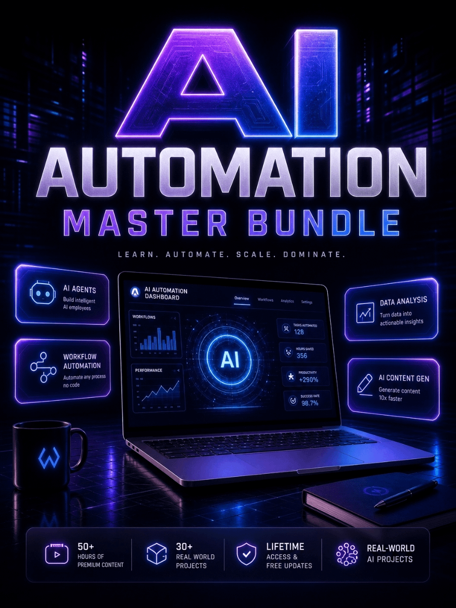 AI & Automation Master Bundle | TechBlazes