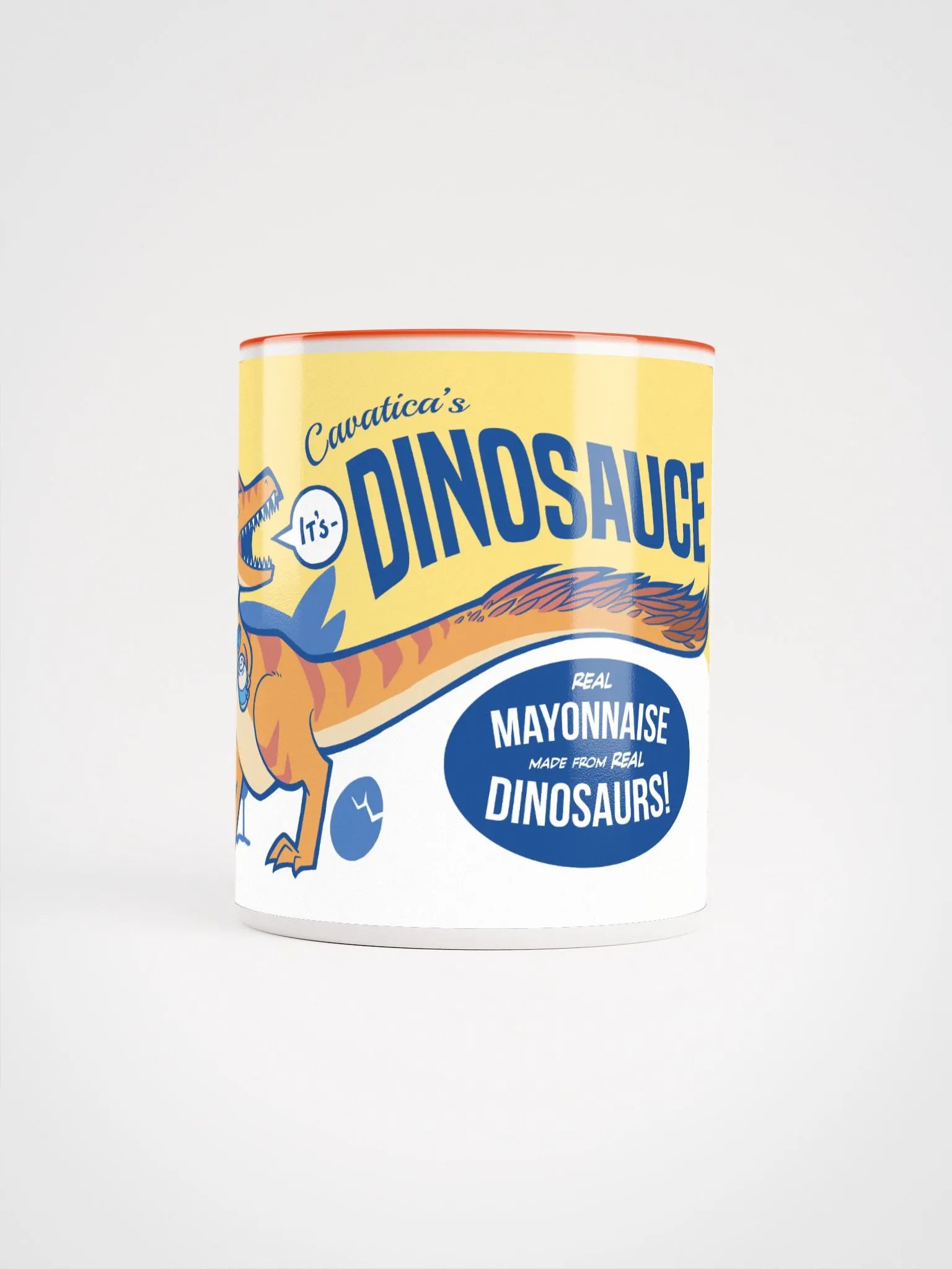Dinosauce: The Dinomug (Orange) product image (5)