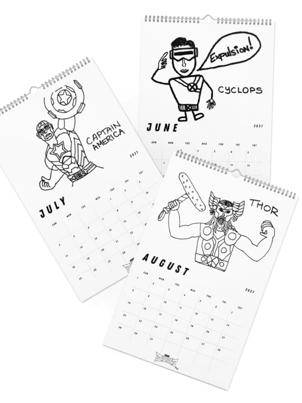 2026-2027 Mervel Revels Wall Calendar product image (5)