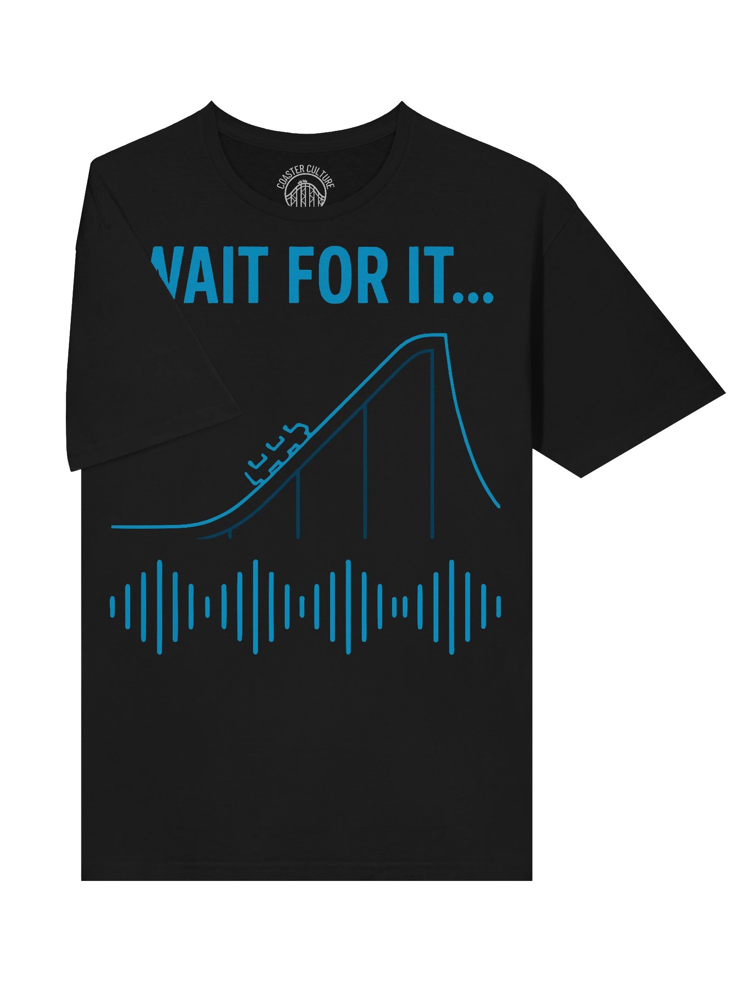Wait For It Roller Coaster T‑Shirt – Thrill Ride Tee for Theme Park Fans & Coaster Enthusiasts product image (3)