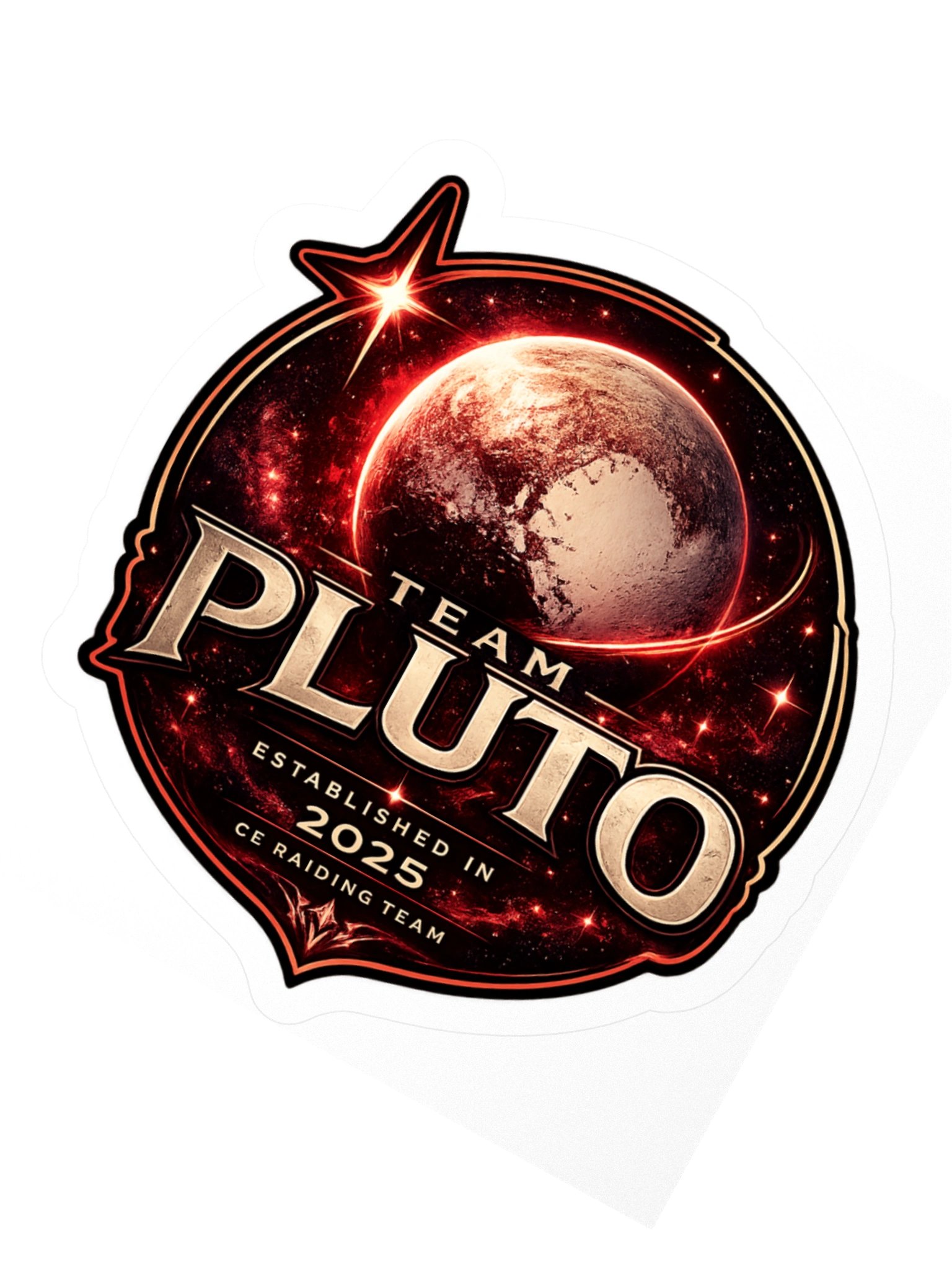 Pluto Team Sticker product image (2)