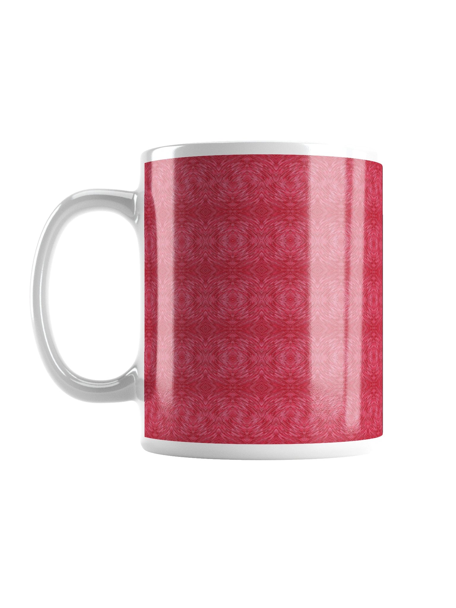 Crimson Frost – White Glossy Mug product image (4)