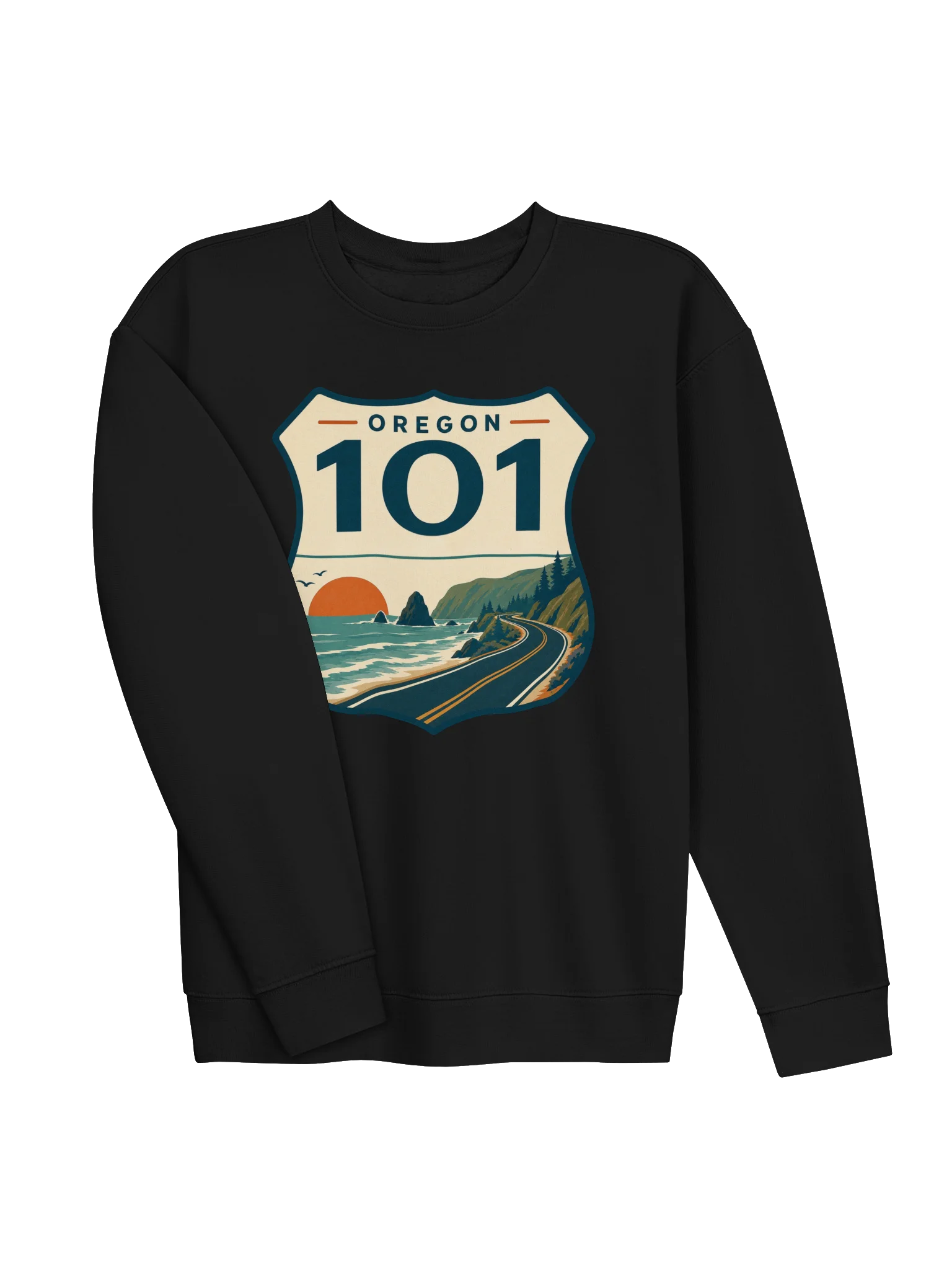 Oregon Coast Highway 101 Crewneck product image (23)