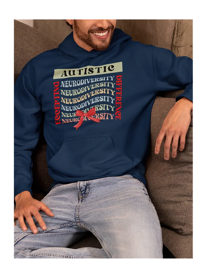 Neurodiversity, Accepting Autistic Difference Gildan Hoodie product image (1)