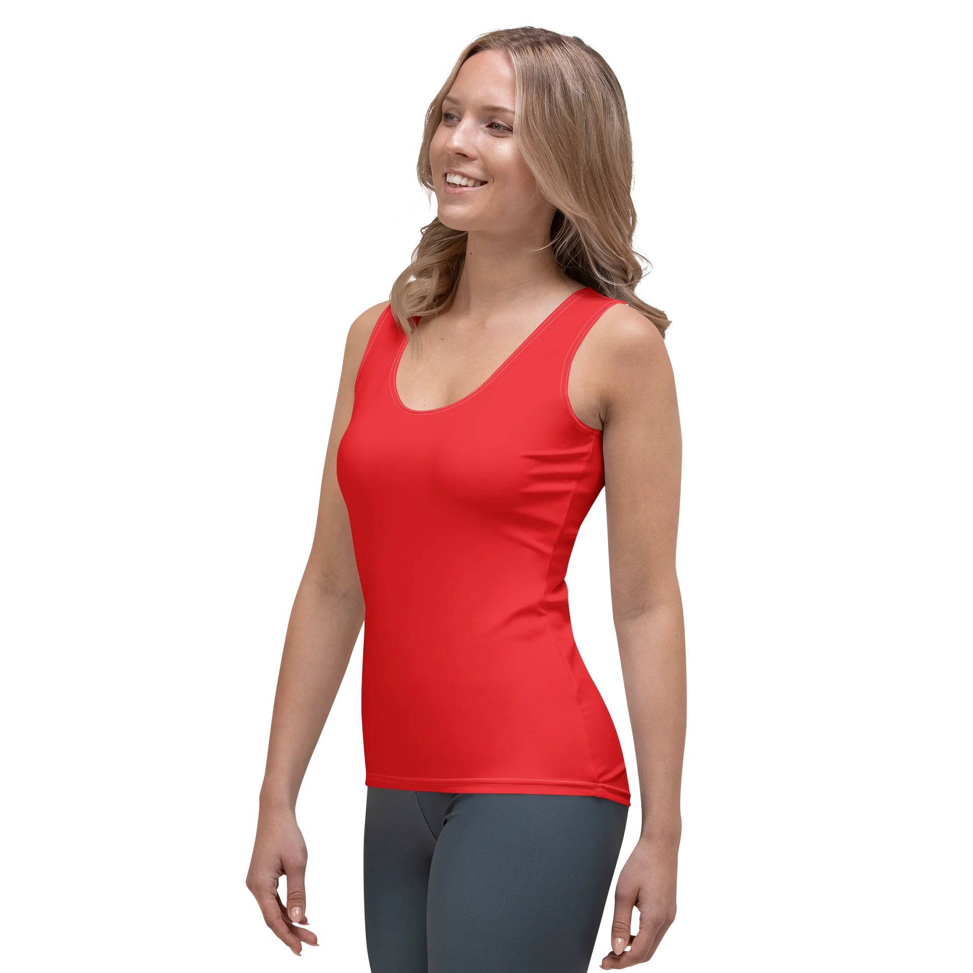 Clinical Racerback Performance Tank (Alizarin) product image (3)