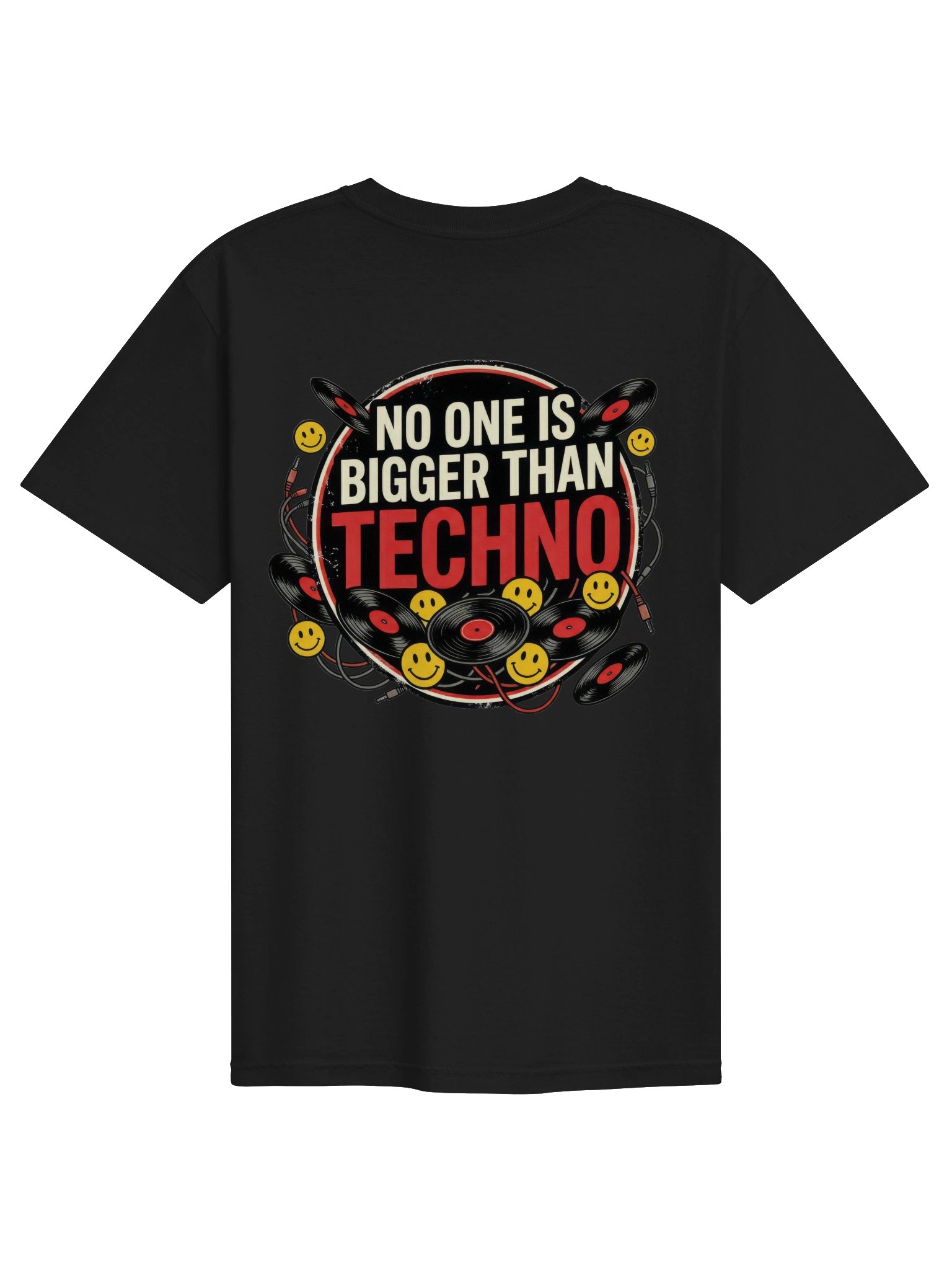 No One Is Bigger Than Techno Double Sided product image (3)