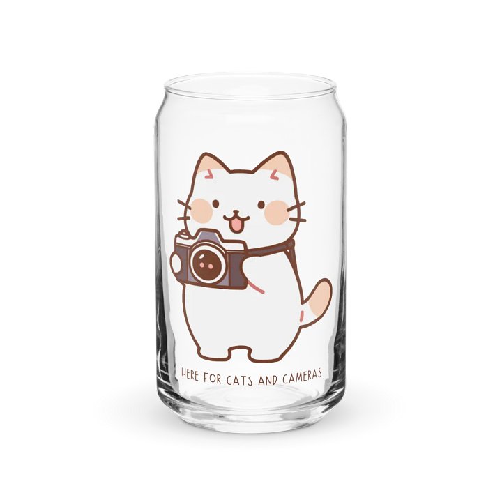 Cats and Cameras Glass product image (1)
