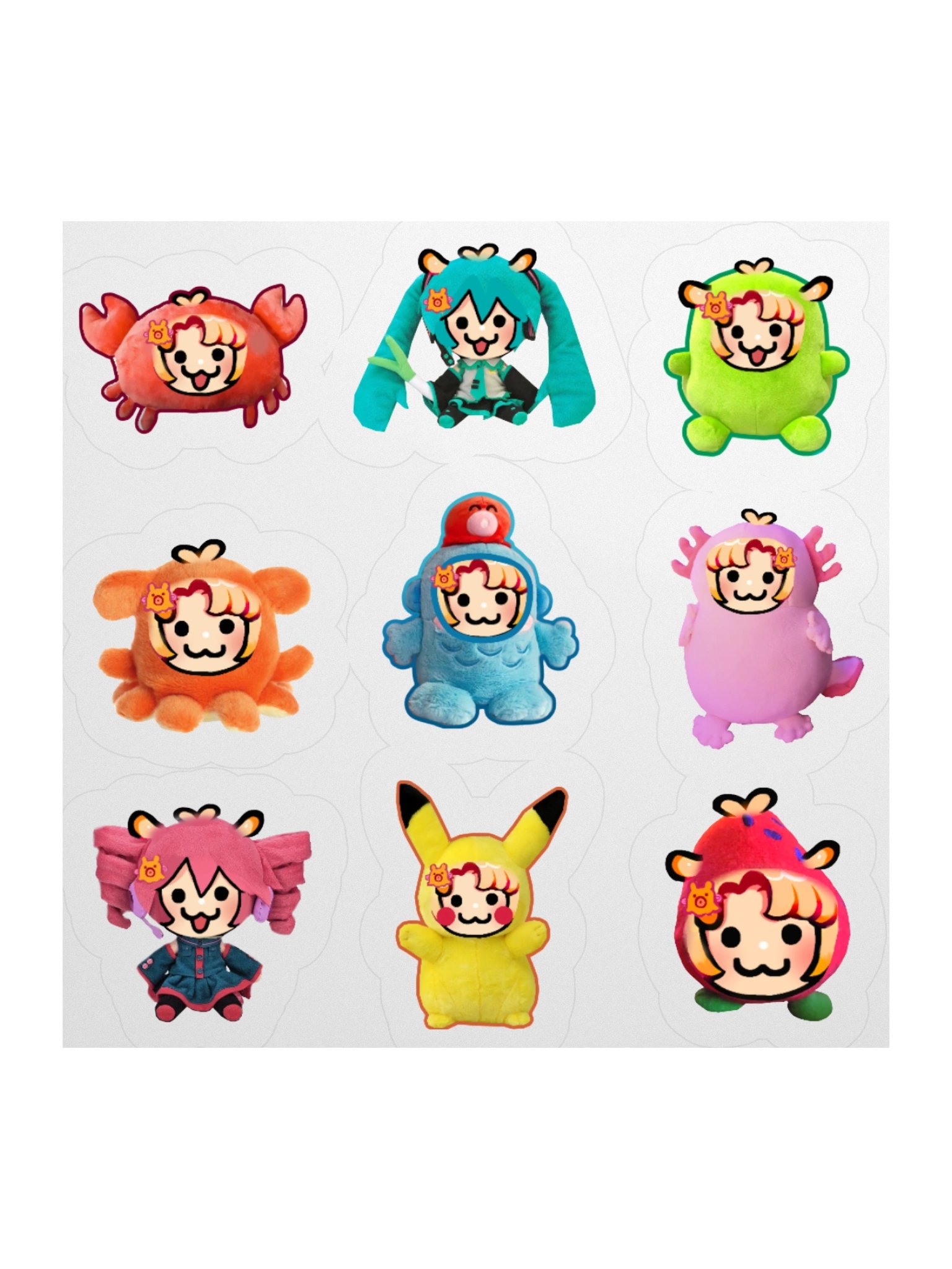 Piichi Creatures (Piitures) Sticker Pack product image (2)