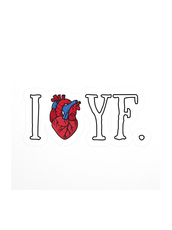 IHYF Kiss Cut Stickers product image (1)