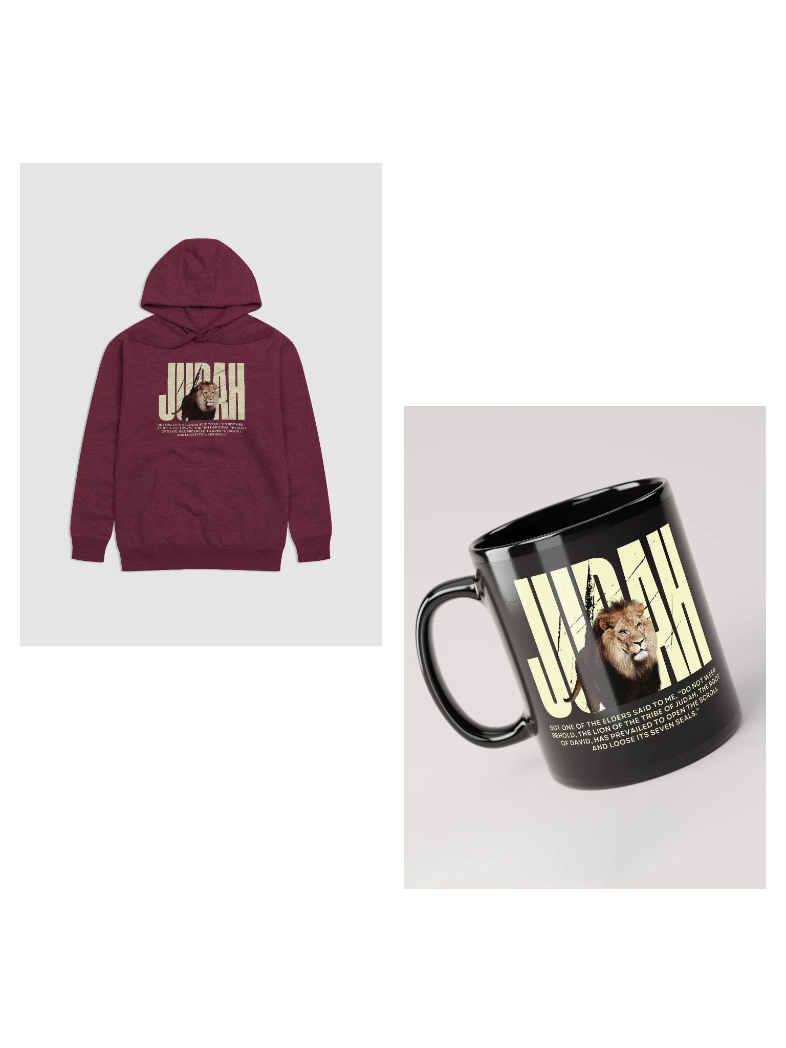 Lion of Judah Premium Hoodie and Mug Bundle Offer product image (1)