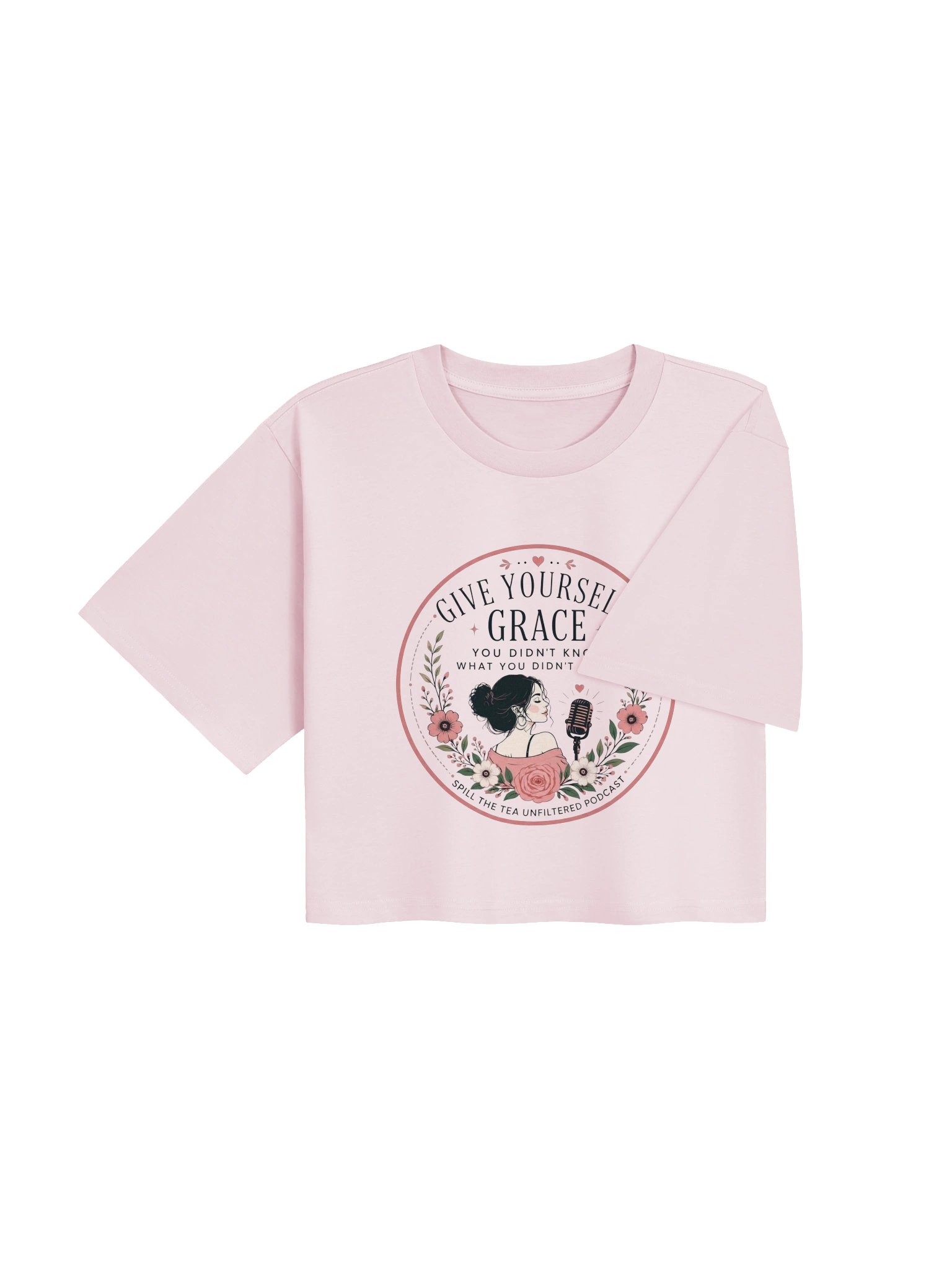 Give Yourself Grace Podcast Crop Tee product image (12)