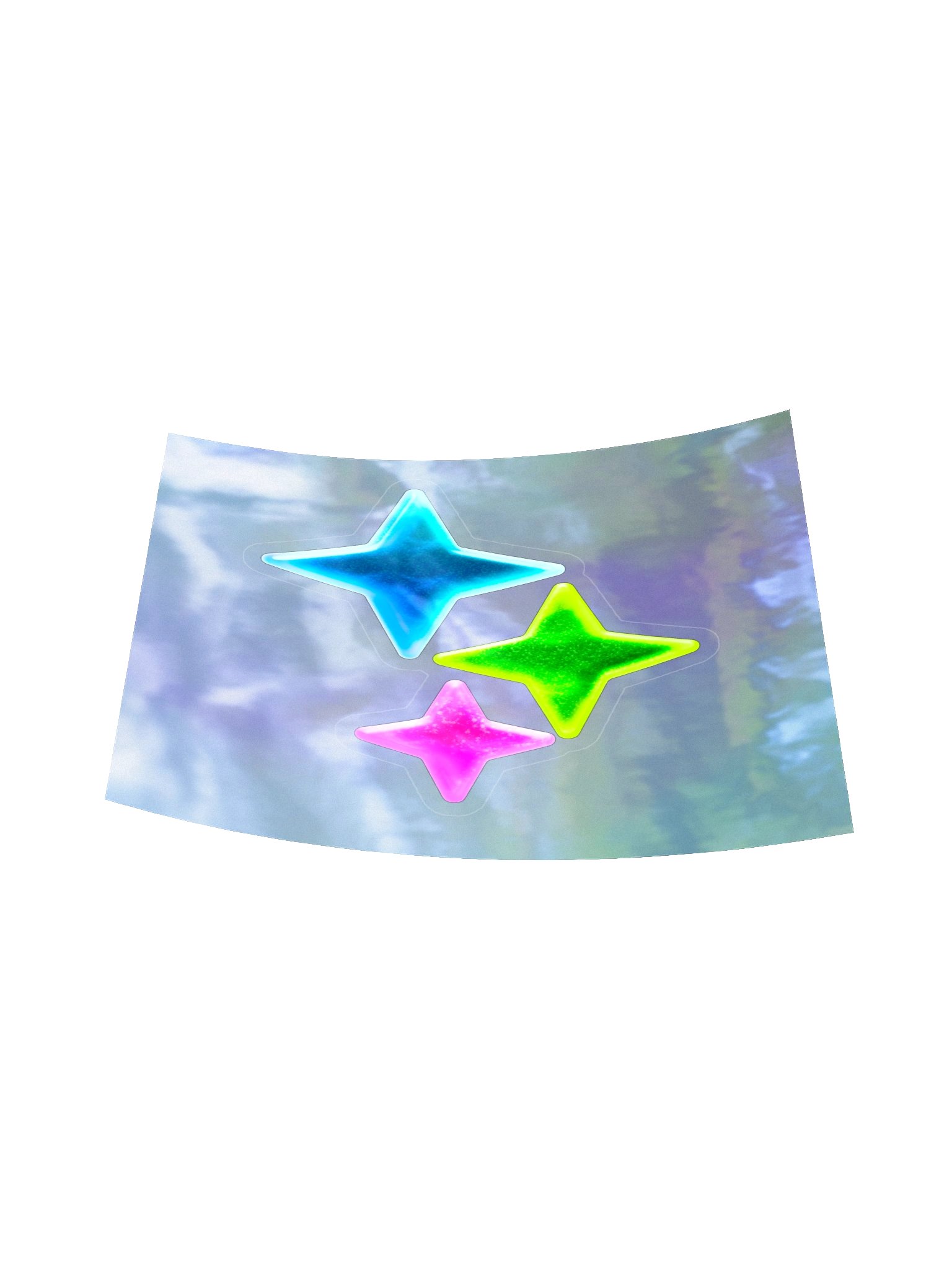 Gummy Frutiger Aero Stars (Sticker) product image (6)