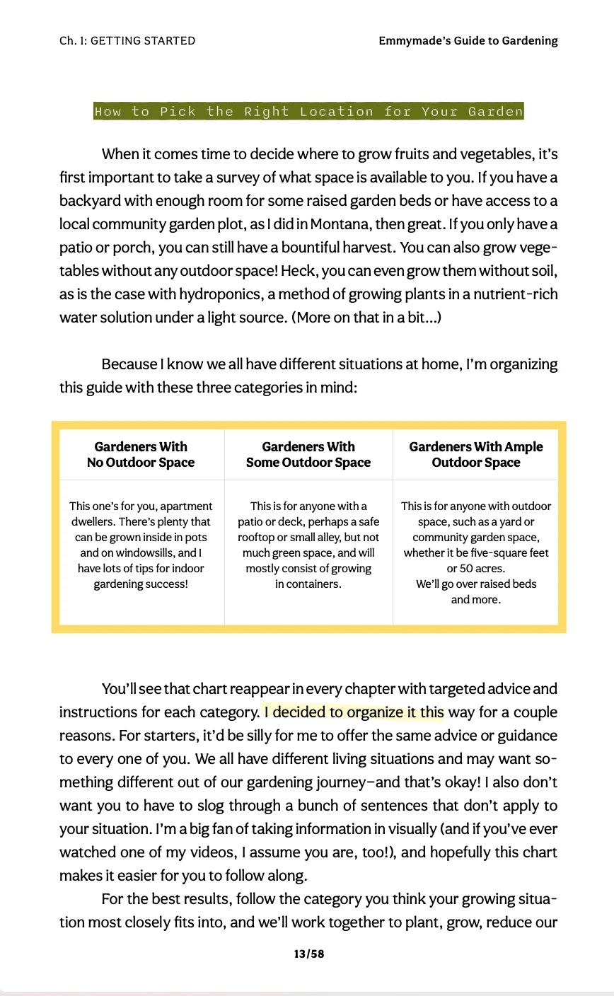 Emmymade's Guide To Gardening Ebook product image (4)