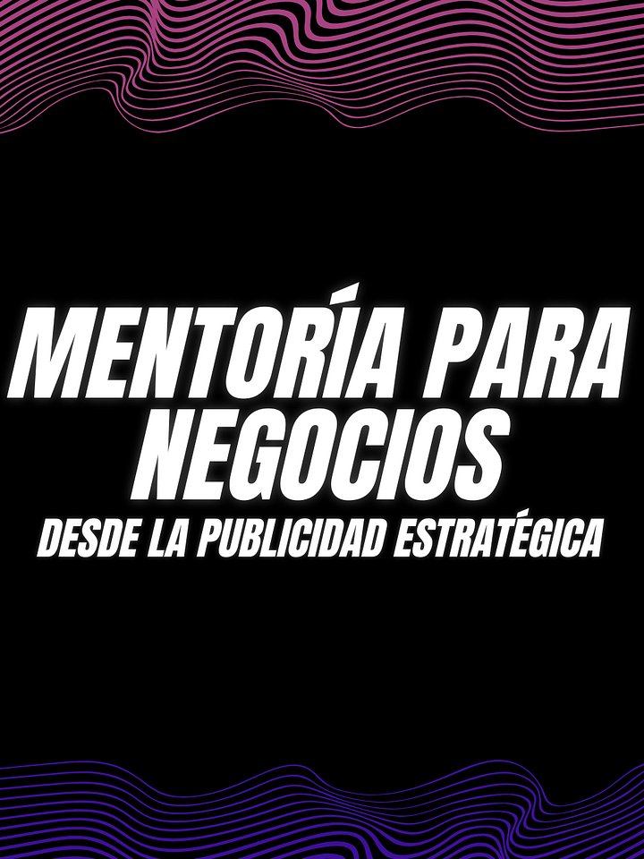 Mentoría para negocios product image (1)