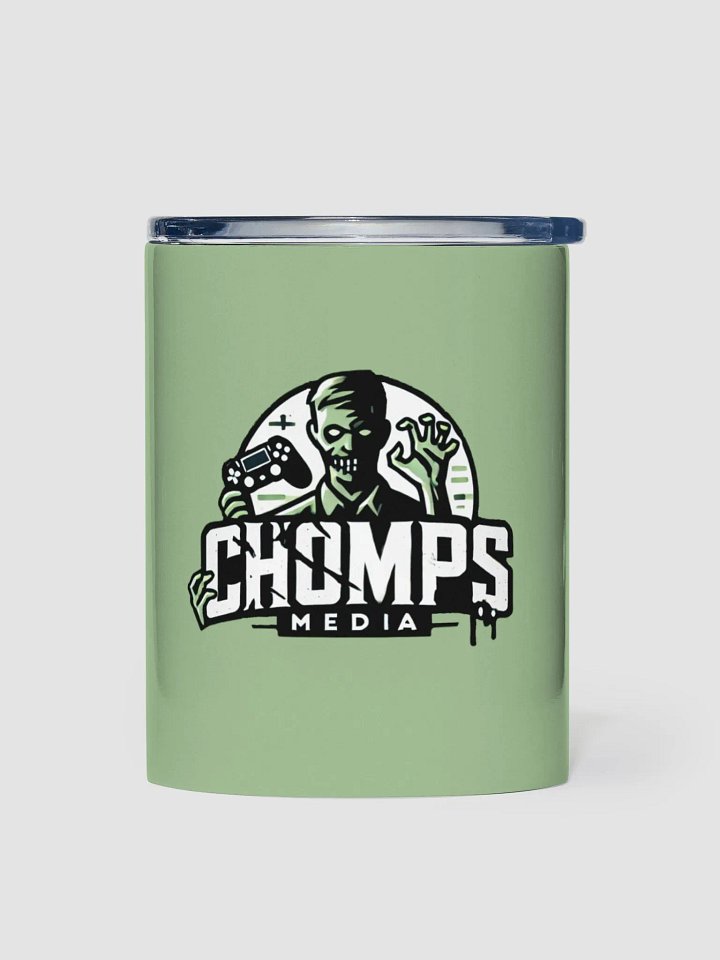 Official ChompsMedia Logo 10oz Stainless Steel Tumbler product image (2)